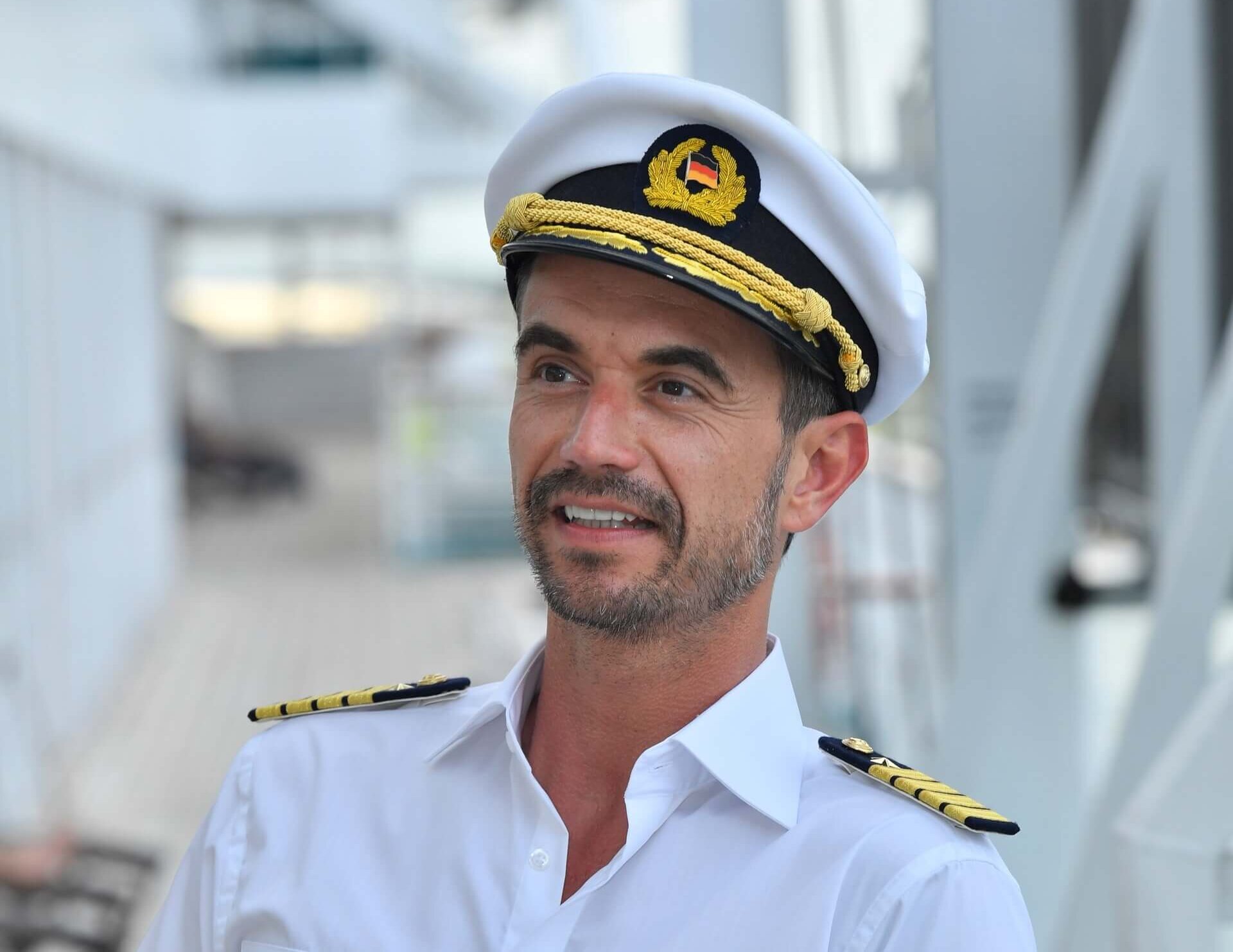 Florian Silbereisen in seiner Rolle als Kapitän Max Parger.