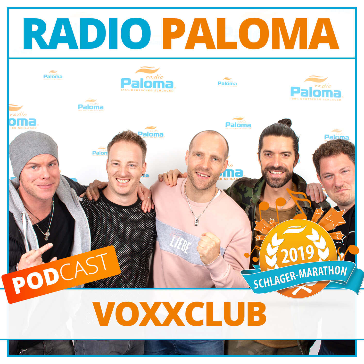 Der Radio Paloma Schlager-Marathon 2019 mit VOXXCLUB