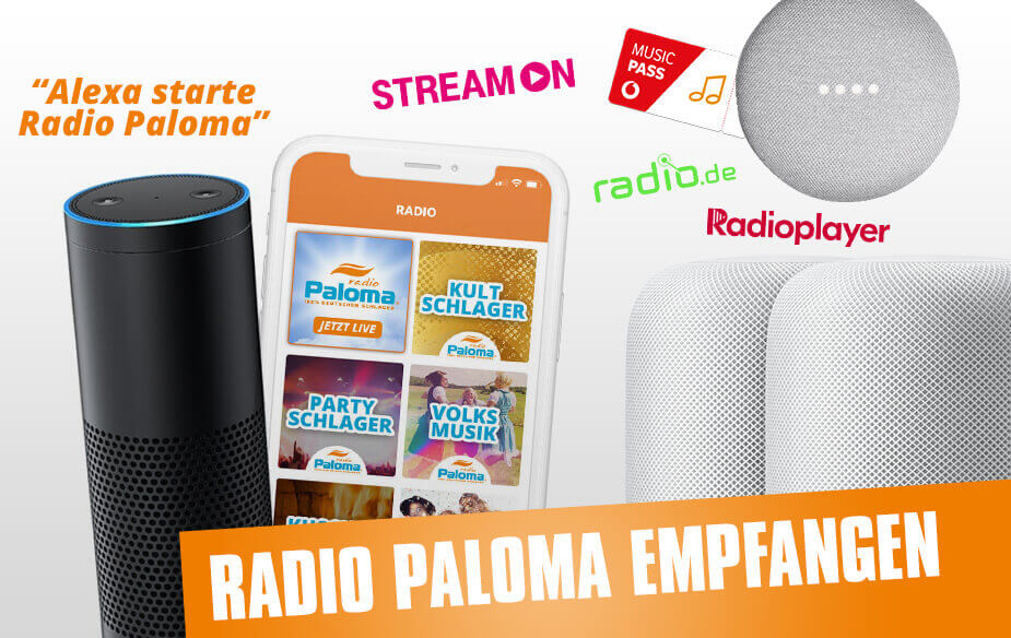 Radio Paloma empfangen • Radio Paloma 100 Deutscher