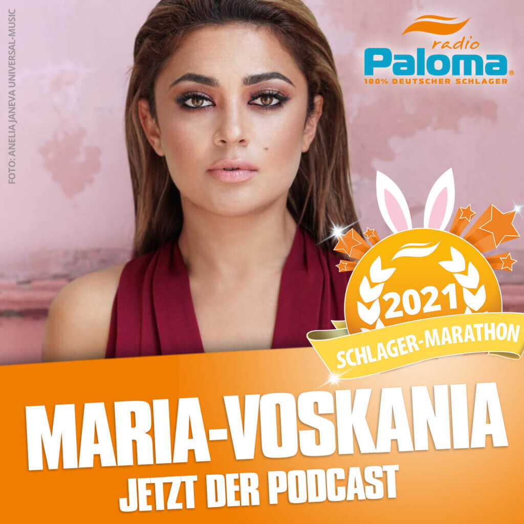Maria Voskania beim Radio Paloma Schlagermarathon 2021
